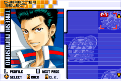 Screenshot from Tennis no Ouji-sama 2003 - Cool Blue (Japan)