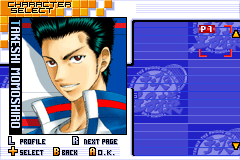 Screenshot from Tennis no Ouji-sama 2003 - Cool Blue (Japan)
