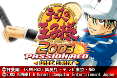 Screenshot from Tennis no Ouji-sama 2003 - Passion Red (Japan)