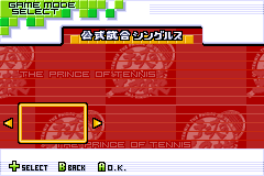 Screenshot from Tennis no Ouji-sama 2003 - Passion Red (Japan)