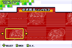 Screenshot from Tennis no Ouji-sama 2003 - Passion Red (Japan)