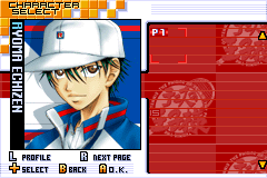 Screenshot from Tennis no Ouji-sama 2003 - Passion Red (Japan)