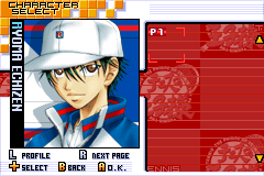 Screenshot from Tennis no Ouji-sama 2003 - Passion Red (Japan)