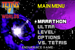 Screenshot from Tetris Worlds (USA)