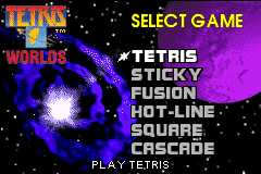 Screenshot from Tetris Worlds (USA)