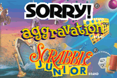 Screenshot from Three-in-One Pack - Sorry! + Aggravation + Scrabble Junior (USA)