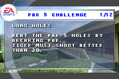Screenshot from Tiger Woods PGA Tour Golf (USA, Europe)