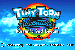 Screenshot from Tiny Toon Adventures - Buster's Bad Dream (Europe) (En,Fr,De,Es,It)
