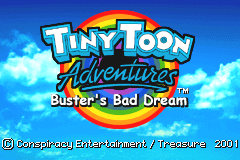 Screenshot from Tiny Toon Adventures - Buster's Bad Dream (Europe) (En,Fr,De,Es,It)