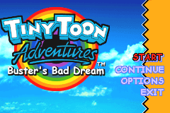 Screenshot from Tiny Toon Adventures - Buster's Bad Dream (Europe) (En,Fr,De,Es,It)