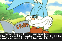 Screenshot from Tiny Toon Adventures - Scary Dreams (USA)