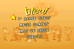 Screenshot from Titeuf - Mega Compet (France) (Beta)