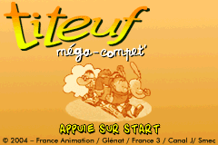 Screenshot from Titeuf - Mega Compet (France)