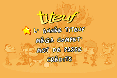 Screenshot from Titeuf - Mega Compet (France)