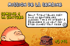 Screenshot from Titeuf - Mega Compet (France)