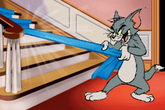 Screenshot from Tom and Jerry in Infurnal Escape (Europe) (En,Fr,De,Es,It)
