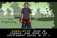 Screenshot from Tony Hawk's American Sk8land (Europe)