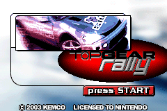 Screenshot from Top Gear Rally (USA)