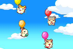 Screenshot from Tottoko Hamutarou 4 - Nijiiro Daikoushin Dechu (Japan)