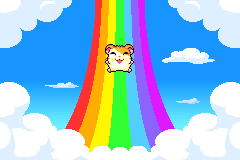 Screenshot from Tottoko Hamutarou 4 - Nijiiro Daikoushin Dechu (Japan)