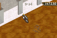 Screenshot from Travis Pastrana's Pro MotoX (USA) (Proto) (2002-12-12)