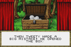 Screenshot from Tweety and the Magic Gems (Europe)