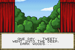 Screenshot from Tweety and the Magic Gems (Europe)