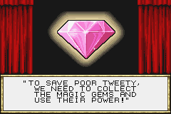 Screenshot from Tweety and the Magic Gems (Europe)