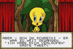 Screenshot from Tweety and the Magic Gems (Germany)