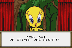 Screenshot from Tweety and the Magic Gems (Germany)