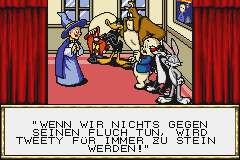 Screenshot from Tweety and the Magic Gems (Germany)
