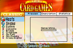 Screenshot from Ultimate Card Games (USA) (Rev 1)