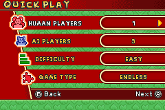 Screenshot from Uno 52 (Europe) (En,Fr,De,Es,It)