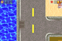 Screenshot from Urban Yeti! (USA, Europe)