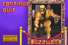 Screenshot from Urban Yeti! (USA, Europe)