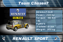 Screenshot from V-Rally 3 (Japan)