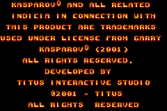 Screenshot from Virtual Kasparov (Europe) (En,Fr,De,Es,It)
