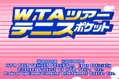 Screenshot from WTA Tour Tennis Pocket (Japan)