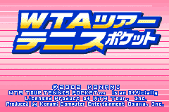 Screenshot from WTA Tour Tennis Pocket (Japan)