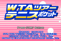 Screenshot from WTA Tour Tennis Pocket (Japan)