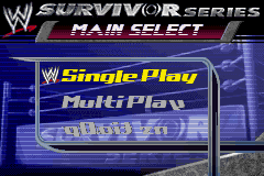 Screenshot from WWE - Survivor Series (USA, Europe)