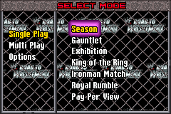 Screenshot from WWF - Road to WrestleMania (USA, Europe) (Beta)
