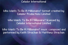 Screenshot from Who Wants to Be a Millionaire (Australia)
