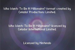 Screenshot from Who Wants to Be a Millionaire (Europe)