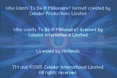 Screenshot from Who Wants to Be a Millionaire Junior (Europe)