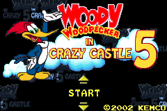 Screenshot from Woody Woodpecker in Crazy Castle 5 (Europe) (En,Fr,De)