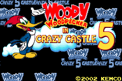 Screenshot from Woody Woodpecker in Crazy Castle 5 (USA)