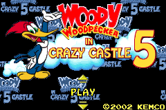 Screenshot from Woody Woodpecker in Crazy Castle 5 (USA)