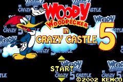 Screenshot from Woody Woodpecker in Crazy Castle 5 (USA)