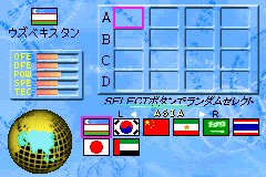 Screenshot from World Advance Soccer - Shouri e no Michi (Japan)